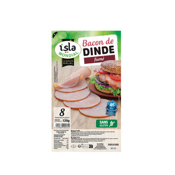 120GR BACON DE DINDE 10T - Charcuterie Traiteur - Promocash Bourg Saint Maurice