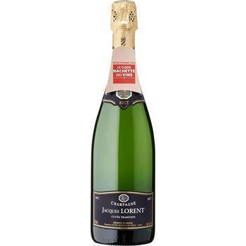 Champagne brut JACQUES LORENT 12 % V. - la bouteille de 75 cl. - Vins - champagnes - Promocash Macon