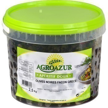Olives noires faon Grce 2,5 kg - Fruits et lgumes - Promocash Dunkerque