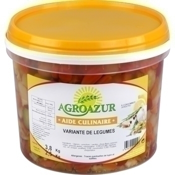 Seau 2,5kg variante de legumes - Fruits et lgumes - Promocash Aix en Provence