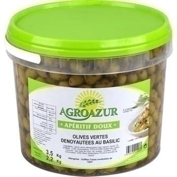 2,2 KG OLIVES DEN. BASILIC - Fruits et lgumes - Promocash Colmar