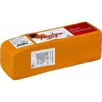 Cheddar rouge jeune 2,33 kg - Crmerie - Promocash Le Pontet