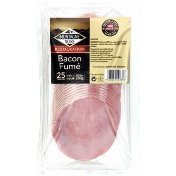 Bacon fum 25x10 g - Charcuterie Traiteur - Promocash Nantes