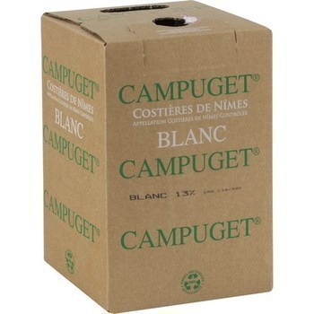 Costires de Nmes Campuget 13 5 l - Vins - champagnes - Promocash Dreux