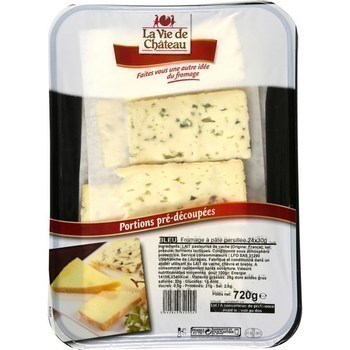 Fromage bleu portions pr-dcoupes 24x30 g - Crmerie - Promocash Chambry