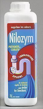 Traitement Canalisation NILOZYM - le bidon de 1 litre - Hygine droguerie parfumerie - Promocash Moulins Avermes