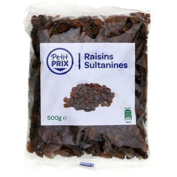 500G RAISIN SULTANINE PETIT PX - Fruits et lgumes - Promocash Prigueux