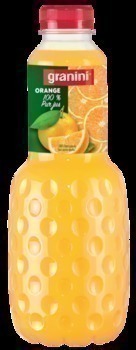 1L PET PUR JUS ORANGE GRANINI - Brasserie - Promocash Dax