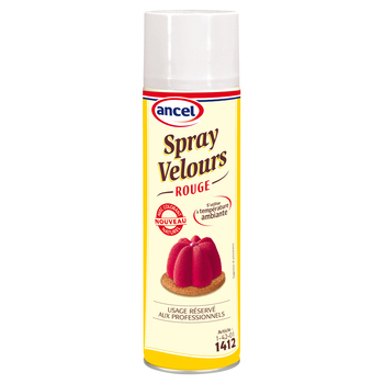 SPRAY VELOURS ROUGE 500ML ANCE - Epicerie Sucre - Promocash Mulhouse