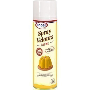 Spray velours jaune 500 ml - Epicerie Sucre - Promocash Montceau Les Mines
