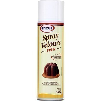 Spray Velours brun 500 ml - Epicerie Sucre - Promocash Sarlat