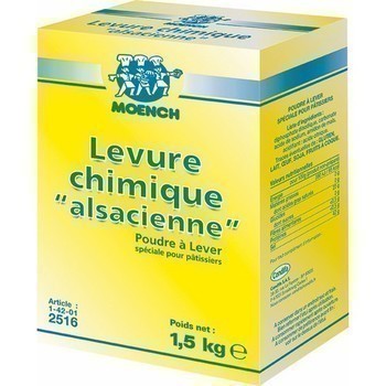 Levure chimique alsacienne 1,5 kg - Epicerie Sucre - Promocash Belfort