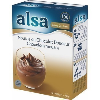 Mousse au chocolat douceur 2x480 g - Epicerie Sucre - Promocash Granville