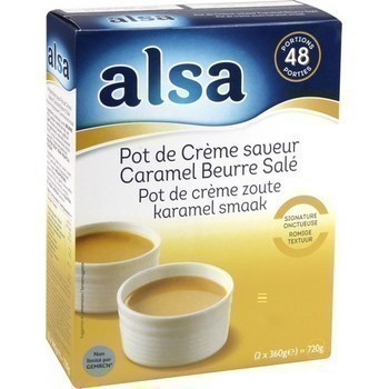 Pot de crme saveur caramel beurre sal 2x360 g - Epicerie Sucre - Promocash Barr
