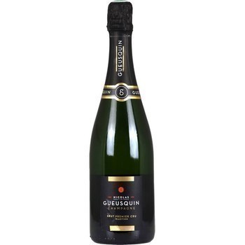 Champagne brut Premier Cru Nicolas Gueusquin 12 75 cl - Vins - champagnes - Promocash Charleville