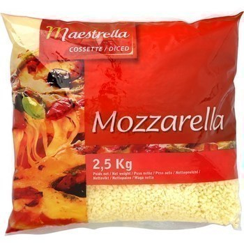 Mozzarella cossette 2,5 kg - Crmerie - Promocash Toulouse