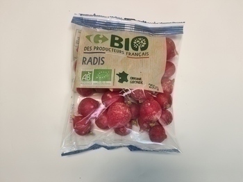 BIO RADIS RND ROUGE EQTE 250G - Fruits et lgumes - Promocash Angouleme