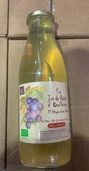 BIO JUS RAISIN BLANC 0,75L FR - Fruits et lgumes - Promocash Montpellier