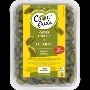 OLIVES VERTES LUCQUE 3KG - Fruits et lgumes - Promocash Albi