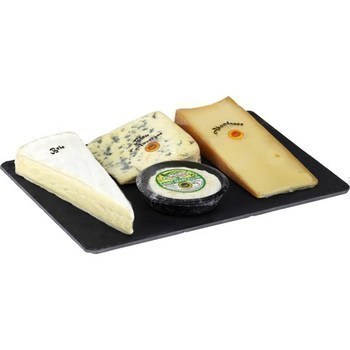 Plateau ardoise de 4 fromages 610 g - Crmerie - Promocash Douai