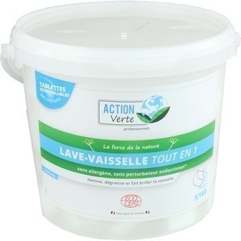 Tablettes lave-vaisselle tout en 1 3,2 kg - Hygine droguerie parfumerie - Promocash Toulouse