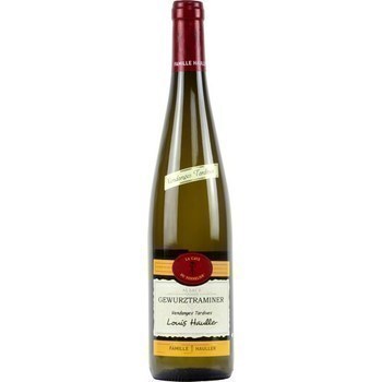 Gewurztraminer Vendanges Tardives Hauller 13 75 cl - Vins - champagnes - Promocash LANNION