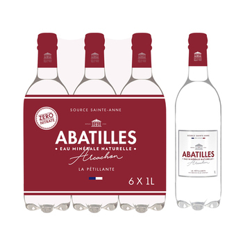 PET 6X1L EAU PETILL ABATILLES - Brasserie - Promocash Le Mans