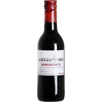 Bordeaux Paul Sapin 13 25 cl - Vins - champagnes - Promocash PROMOCASH VANNES