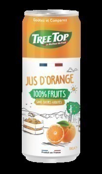 BTE 33CL SLK TREE TOP ORANGE - Brasserie - Promocash Grasse