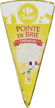 200G POINTE BRIE 60%MG CRF - Crmerie - Promocash PUGET SUR ARGENS