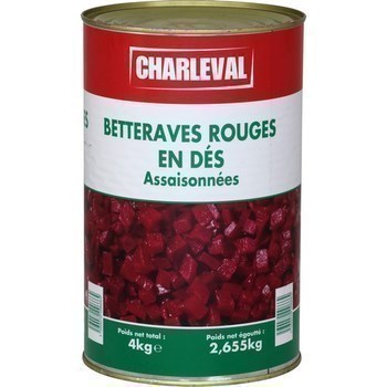 Betteraves rouges en ds assaisonnes 2,655 kg - Epicerie Sale - Promocash Saumur