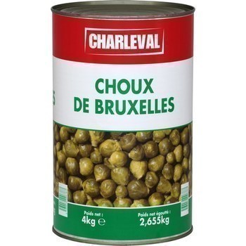 Choux de Bruxelles 2,655 kg - Epicerie Sale - Promocash Libourne