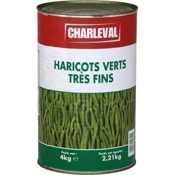 Haricots verts trs fins 2,21 kg - Epicerie Sale - Promocash Cherbourg