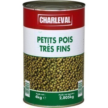 Petits pois trs fins 2,805 kg - Epicerie Sale - Promocash LANNION