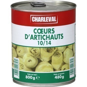 Coeurs d'artichauts 10/14 480 g - Epicerie Sale - Promocash Charleville
