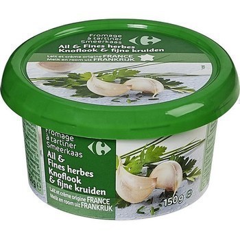 Fromage  tartiner ail & fines herbes 150 g - Crmerie - Promocash Douai