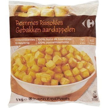 Pommes rissoles croustillantes 1 Kg - Surgels - Promocash Colombelles