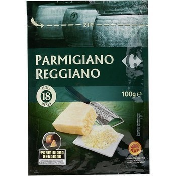 Parmigiano Reggiano AOP 100 g - Crmerie - Promocash Dieppe
