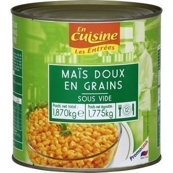 Mas doux en grains sous vide 1,775 kg - Epicerie Sale - Promocash Forbach