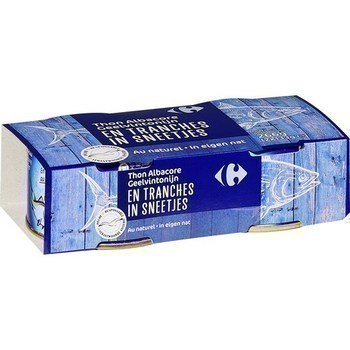 Thon albacore en tranches au naturel 2x93 g - Epicerie Sale - Promocash Chateauroux