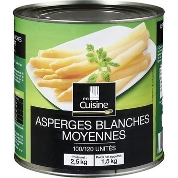 Asperges blanches moyennes 1,5 kg - Epicerie Sale - Promocash Millau