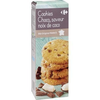 Cookies choco saveur noix de coco 200 g - Epicerie Sucre - Promocash Colombelles