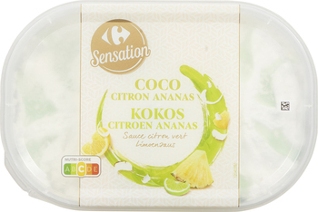 GLACE CRF COCO CITR ANANA 500G - Surgels - Promocash Nmes