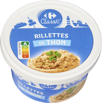 1/6 RILLETTE DE THON CRF CLASS - Epicerie Sale - Promocash Saint Brieuc