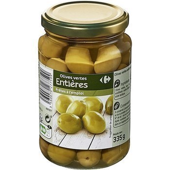 Olives vertes entires 200 g - Epicerie Sale - Promocash Dieppe