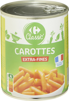 4/4 CAROTTE EXTRA FINE CRF - Epicerie Sale - Promocash Montceau Les Mines