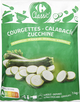 1KG COURGETTE ROND.CRF CLASSIC - Surgels - Promocash Rouen