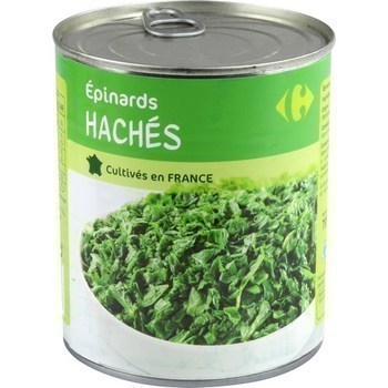 Epinards hachs 795 g - Epicerie Sale - Promocash Aurillac
