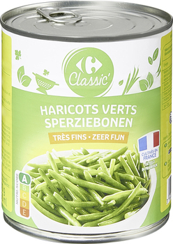 4/4 HARICOTS VERTS T.FINS CRF - Epicerie Sale - Promocash Roanne