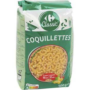 500G COQUILLETTE P.C CRF - Epicerie Sale - Promocash Cherbourg